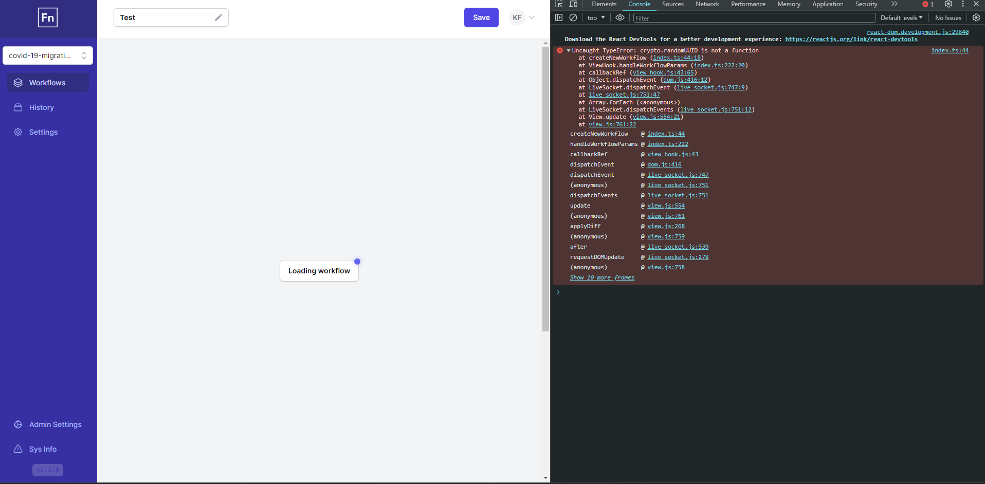 Deploying Lightning : Stuck on loading workflows screen - Self-Hosting -  OpenFn Community