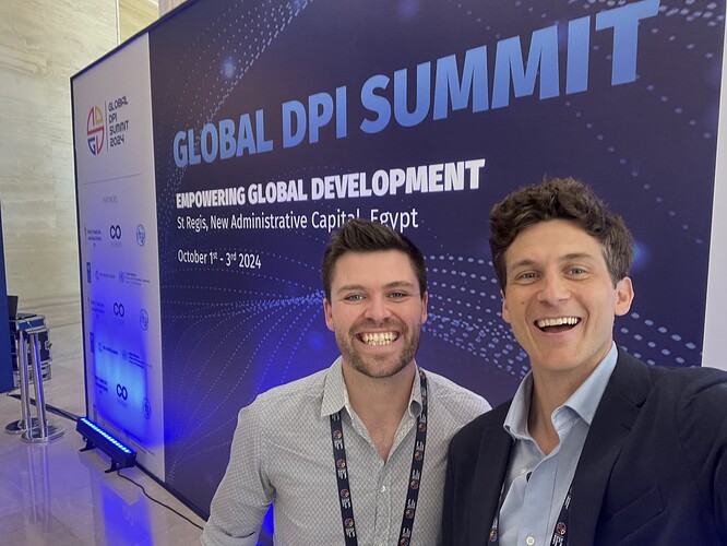 Jack and Taylor at the DPI Summit in Egypt